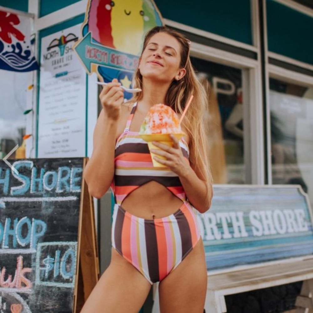 Albion Fit Neapolitan One-Piece Cut Out Suit